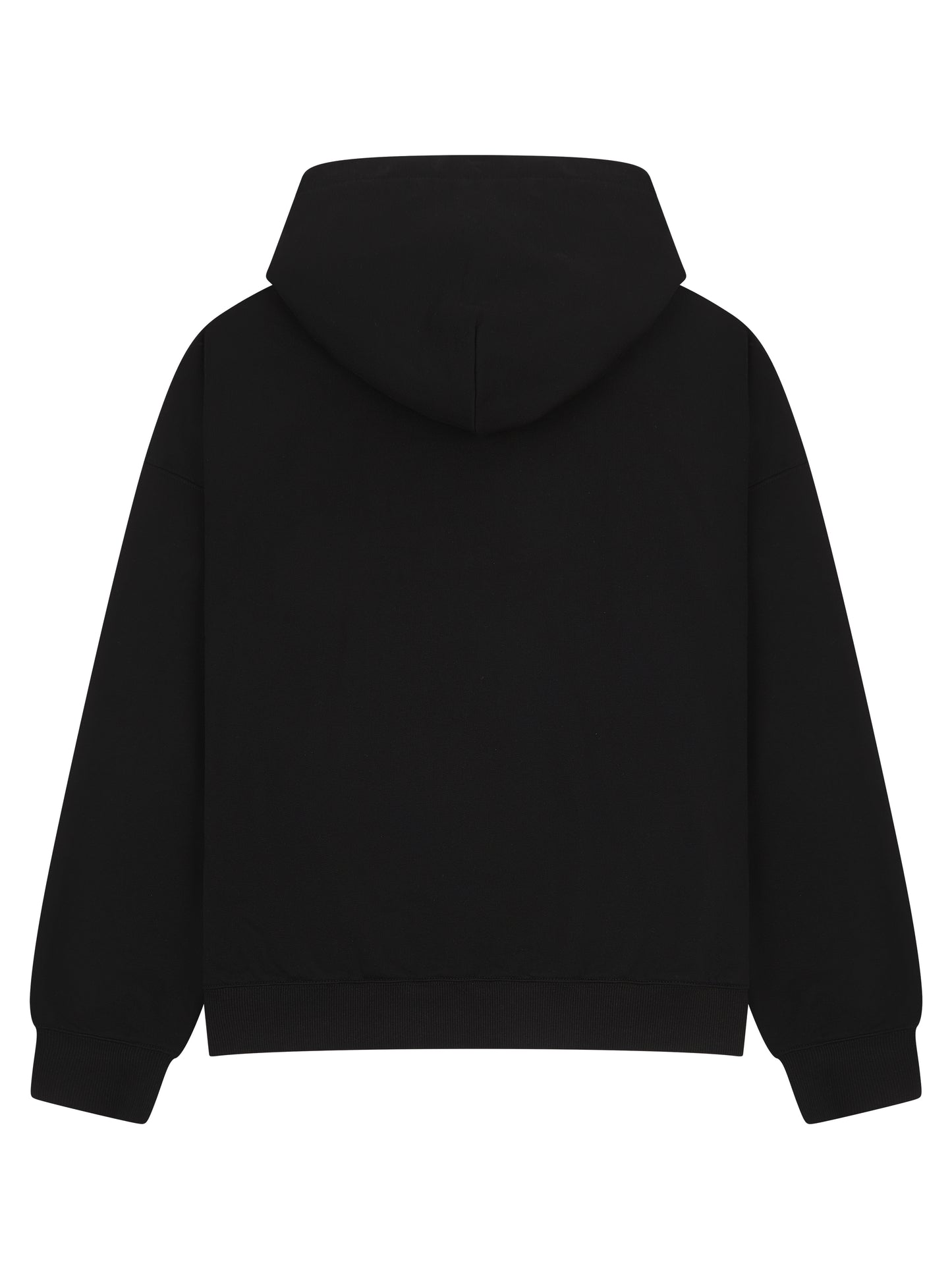 Black Zip Hoodie - Classic Logo
